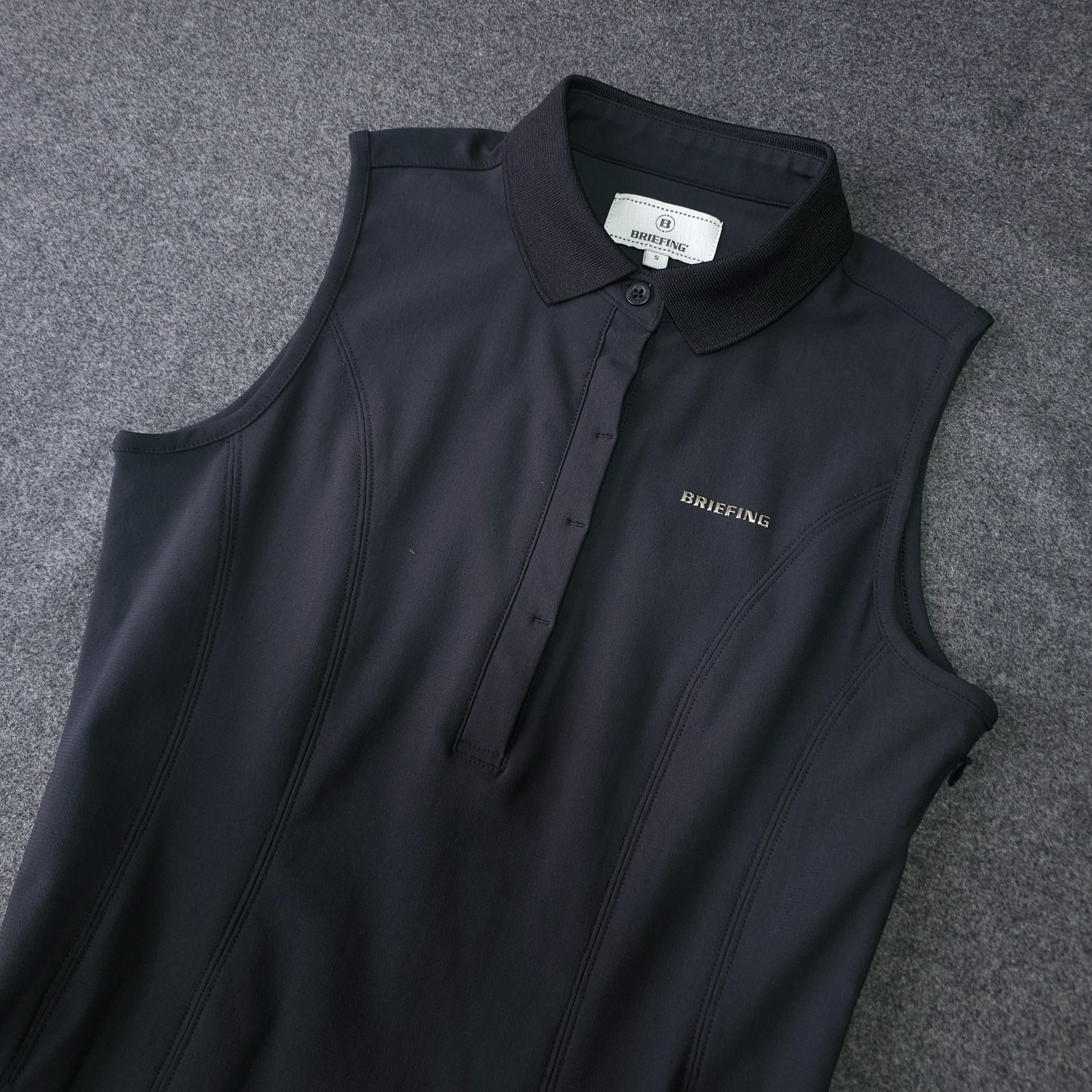 👌値下げ交渉受付中】美品 BRIEFING GOLF ノースリーブ プリーツ