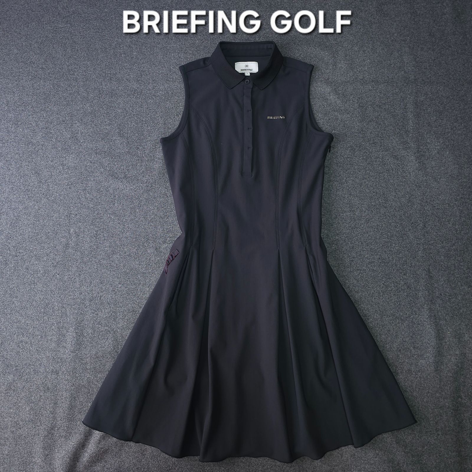 👌値下げ交渉受付中】美品 BRIEFING GOLF ノースリーブ プリーツ