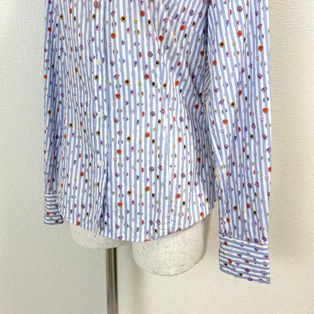 美品】 Paul Smith Black 長袖ブラウス 40 実写花柄 - メルカリ