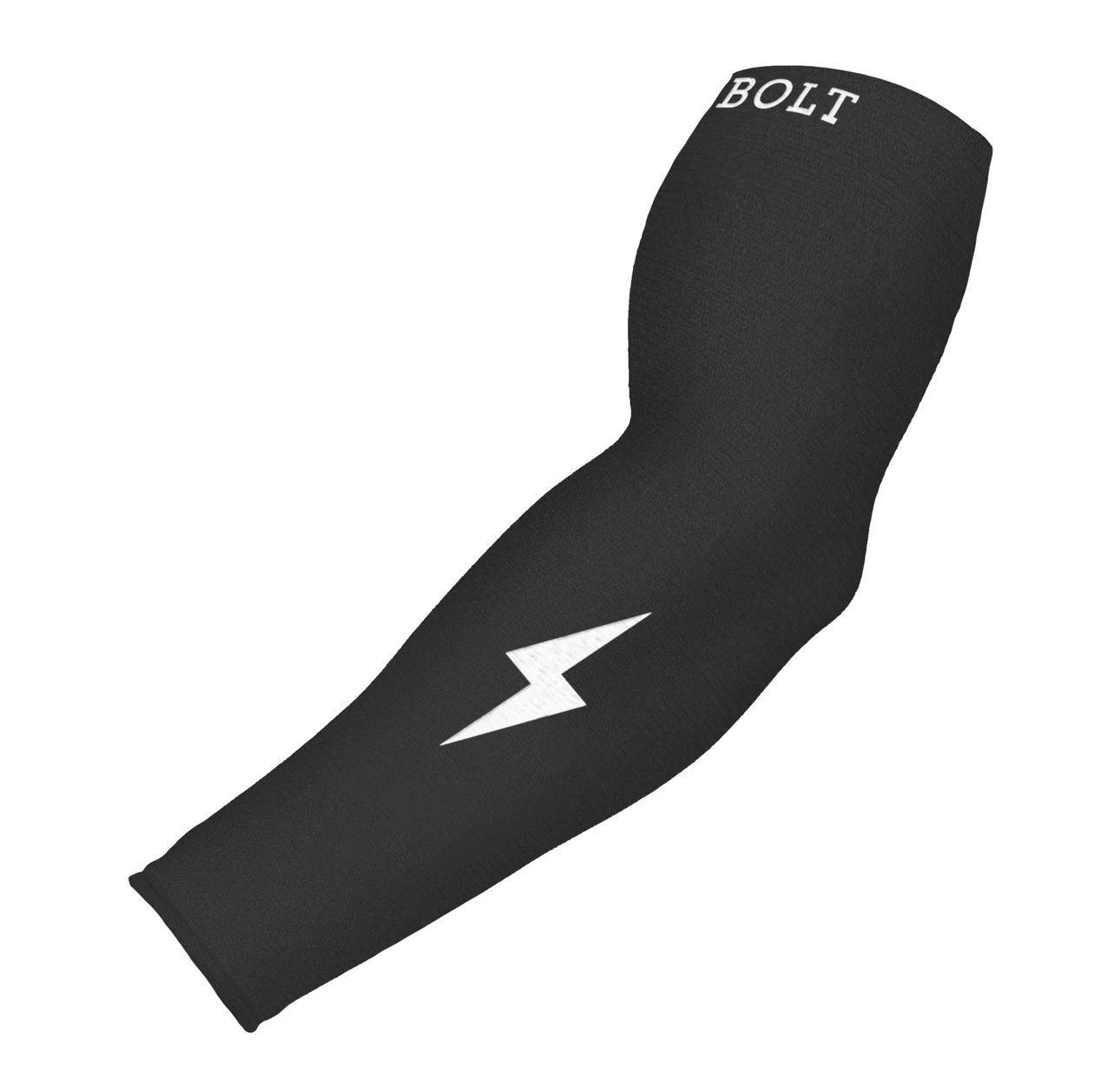 ブルースボルト　野球　ソフトボール　アームスリーブ　片腕用　ブラック　Graduated Compression Premium Arm Sleeve - BLACK