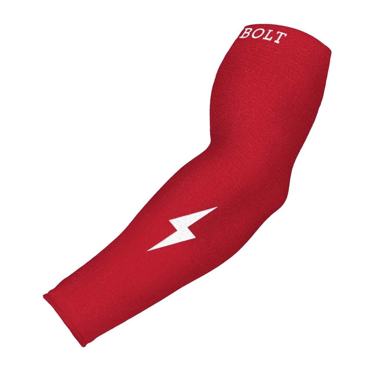 ブルースボルト　野球　ソフトボール　アームスリーブ　片腕用　レッド　Graduated Compression Premium Arm Sleeve - RED