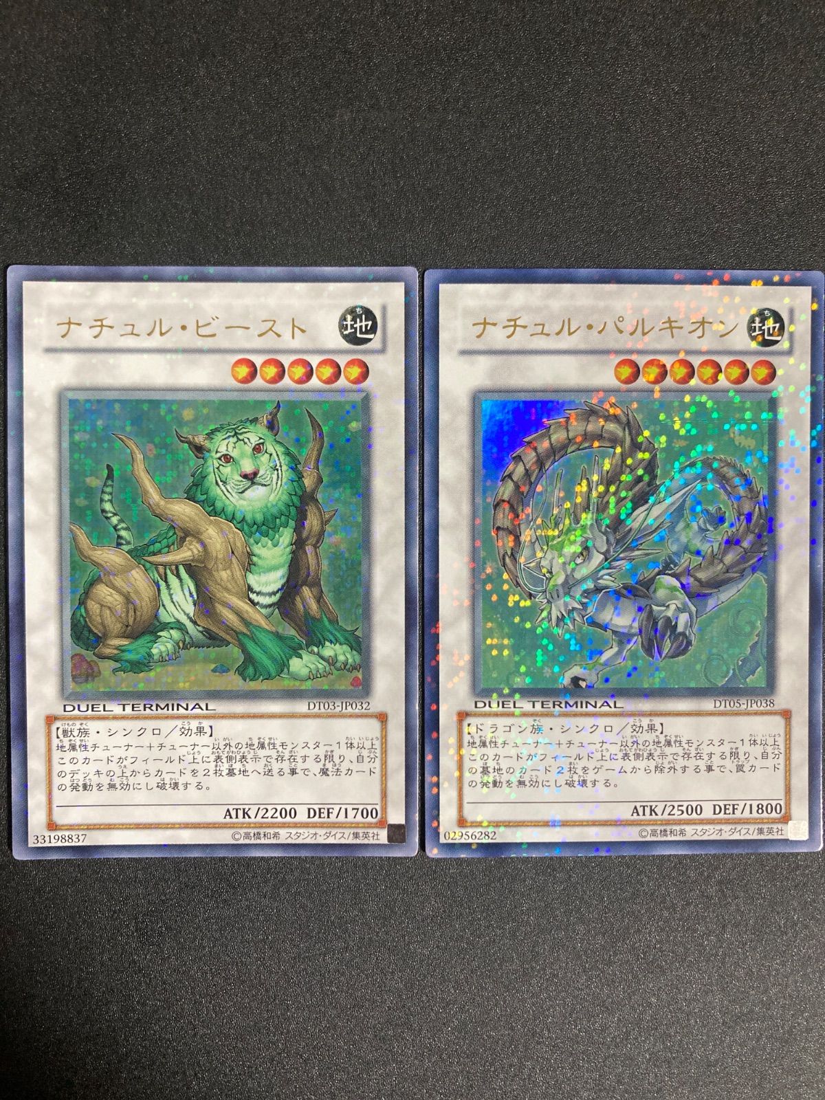 BF0428_ 【美品】 遊戯王 ナチュル・ビースト パルキオン DTセット 