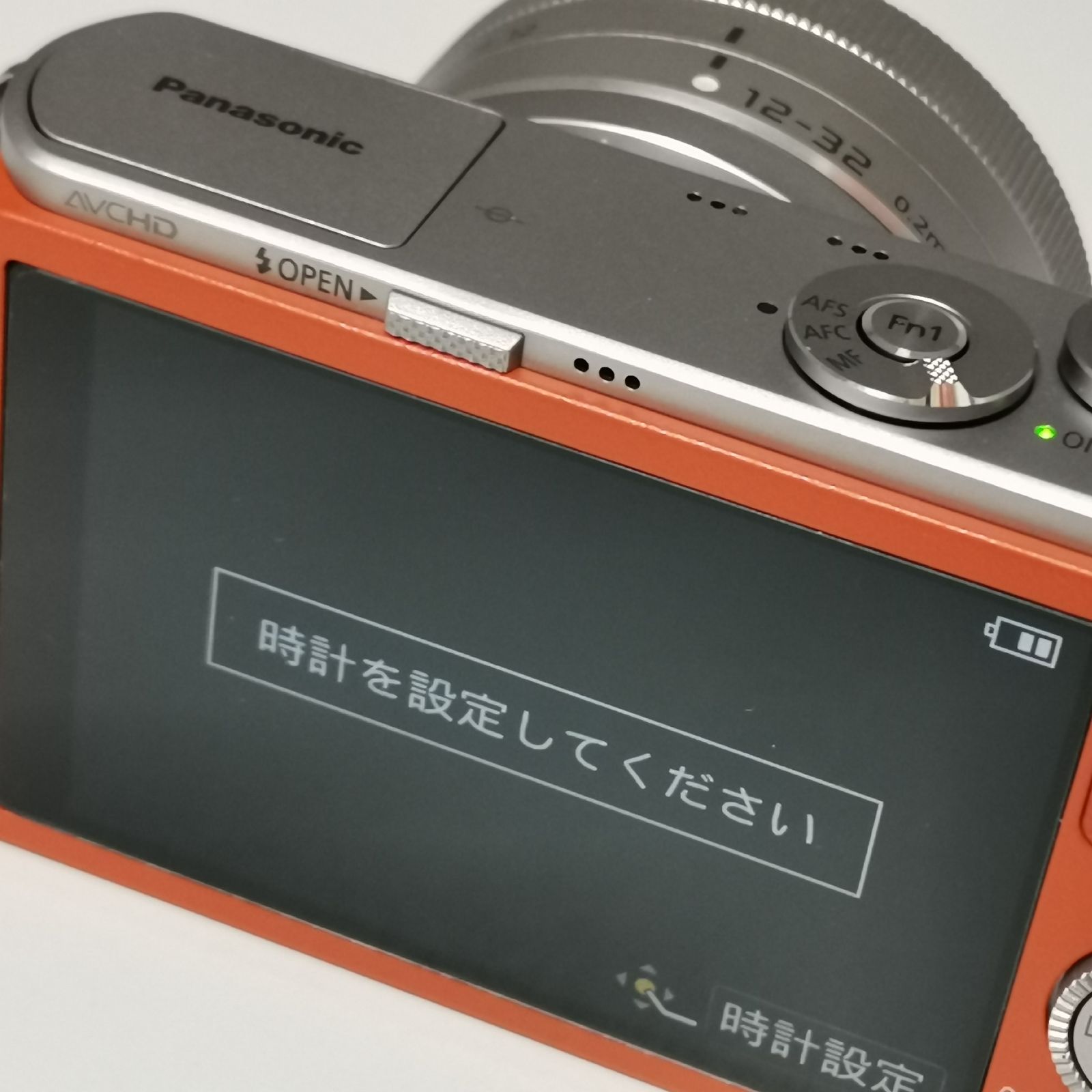 Panasonic LUMIX GM DMC-GM1K オレンジ ミラーレス一眼カメラ マイクロ