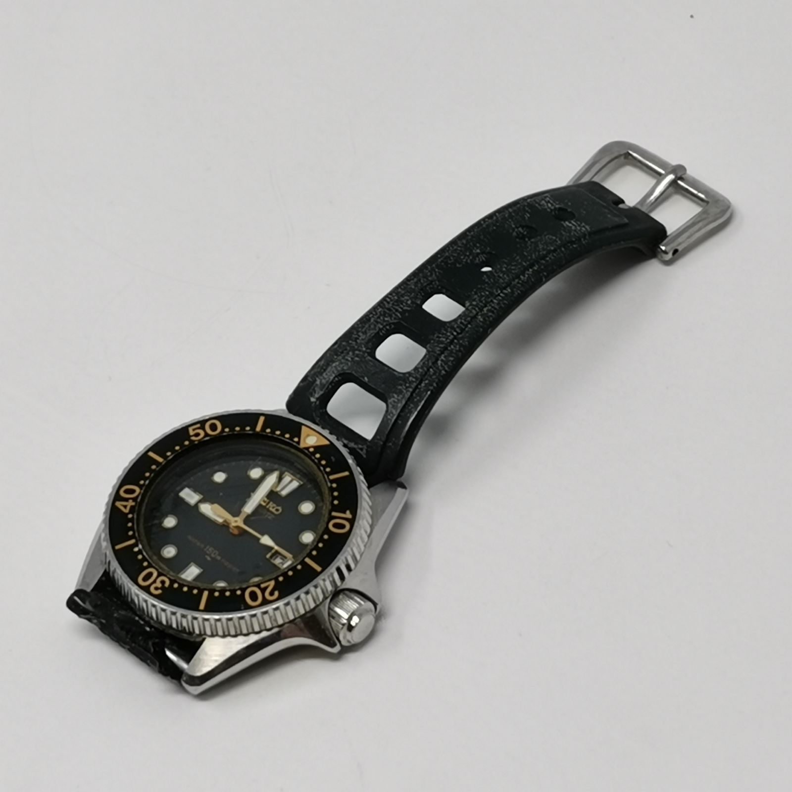 SEIKO セイコー 2625-0010 レトロ ダイバーズウォッチ ブラック 動作未確認 中古品 管理番号ARCANKO1766 SEIKO セイコー 2625-0010 レトロ ダイバーズウォッチ ブラック 動作未確認 中古品 管理番号ARCANKO1766