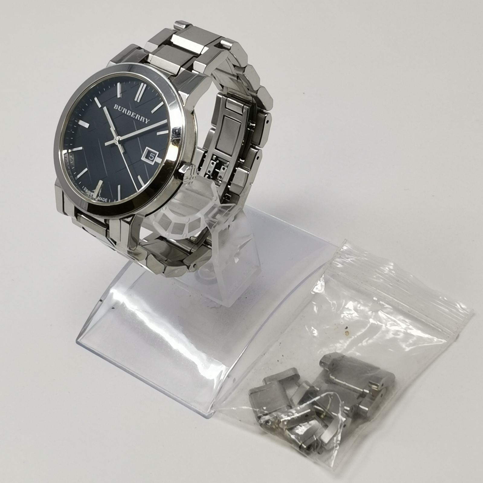 BURBERRY バーバリー 時計 動作未確認 中古品 コマ付き 管理番号ARCAYKO472