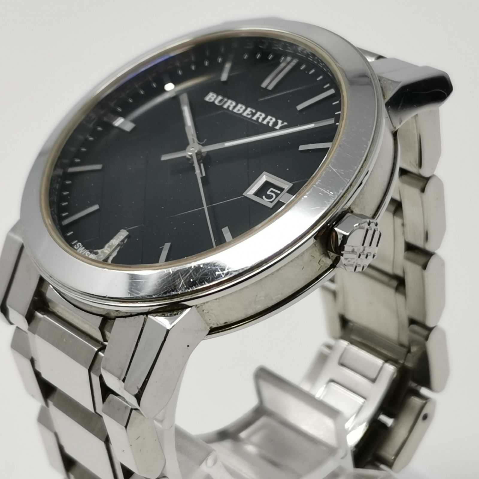 BURBERRY バーバリー 時計 動作未確認 中古品 コマ付き 管理番号ARCAYKO472
