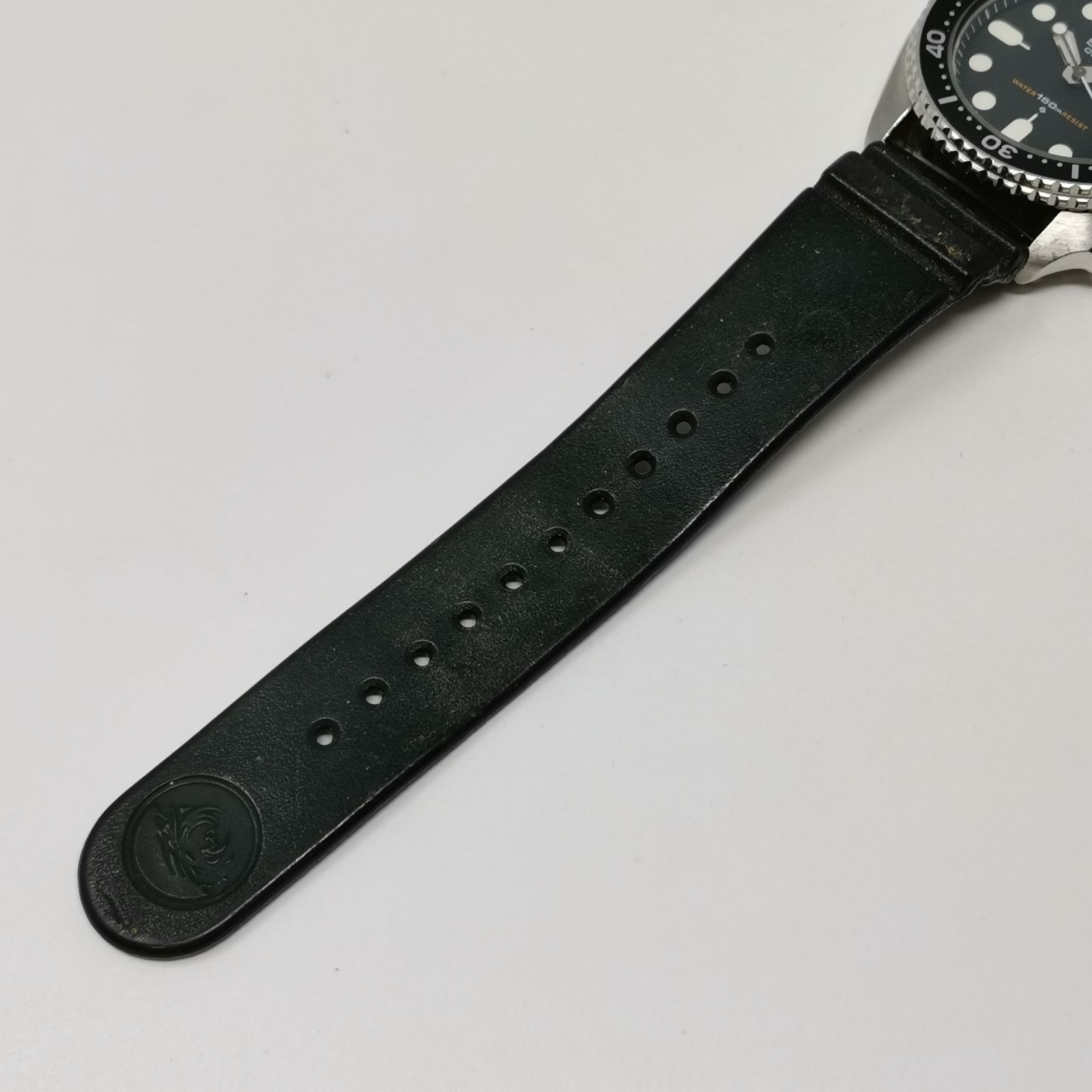 セイコー メンズ　腕時計 ブラック ダイバー　7548-7000 クォーツ 中古品 電池切れ 管理番号ARCAYKO575