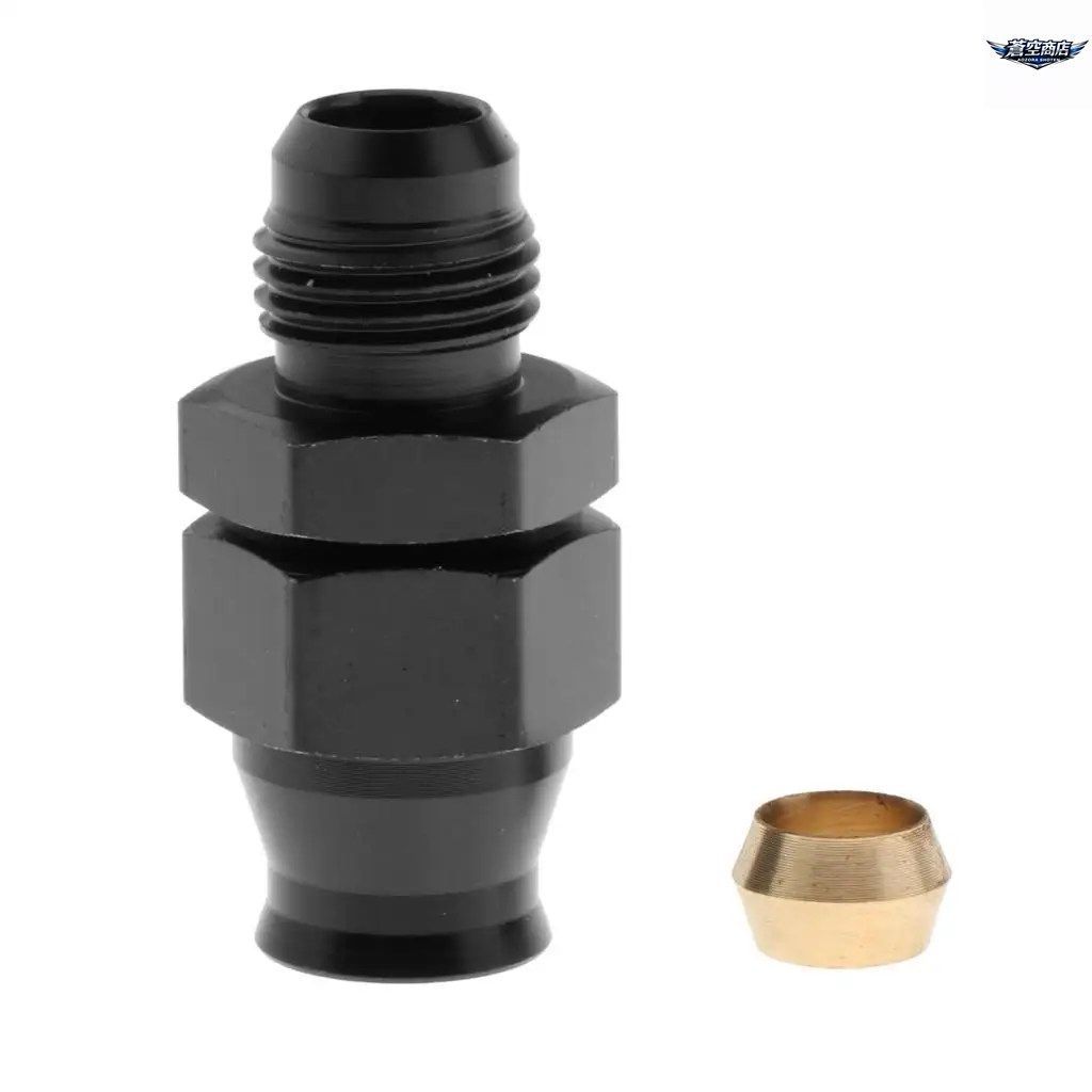 6AN AN-6 オス - 5/16インチ 8mm 燃料ホースラインチューブ ストレート