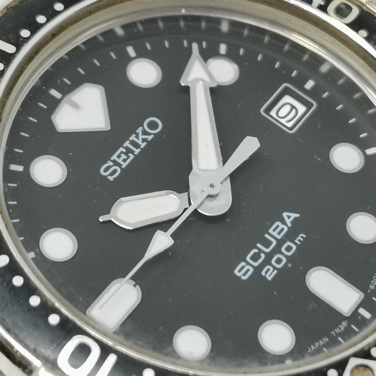 SEIKO スキューバ 200m 7N35-600A ダイバーズ 腕時計 中古品 管理番号 