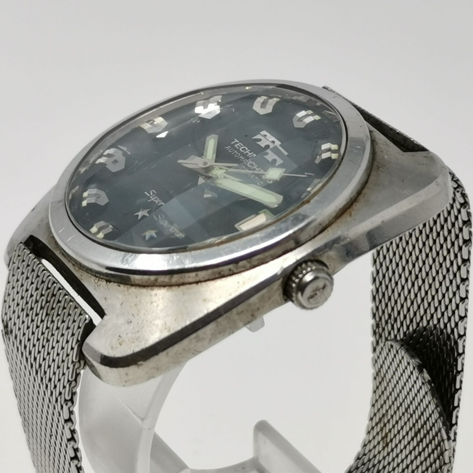 テクノス TECHNOS AUTOMATIC Supercron 自動巻き腕時計 動作品 中古品 管理番号ARCYKO4140｜詳細画像