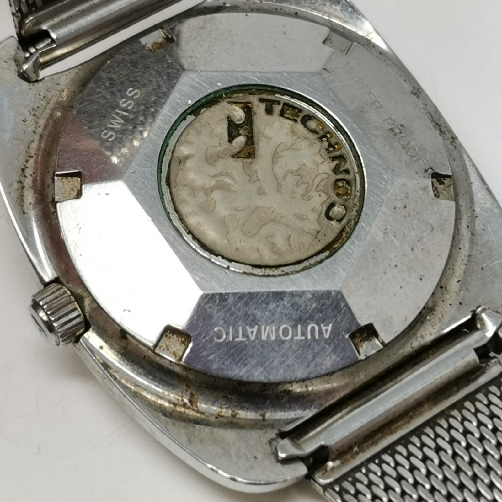 テクノス TECHNOS AUTOMATIC Supercron 自動巻き腕時計 動作品 中古品 管理番号ARCYKO4140｜詳細画像