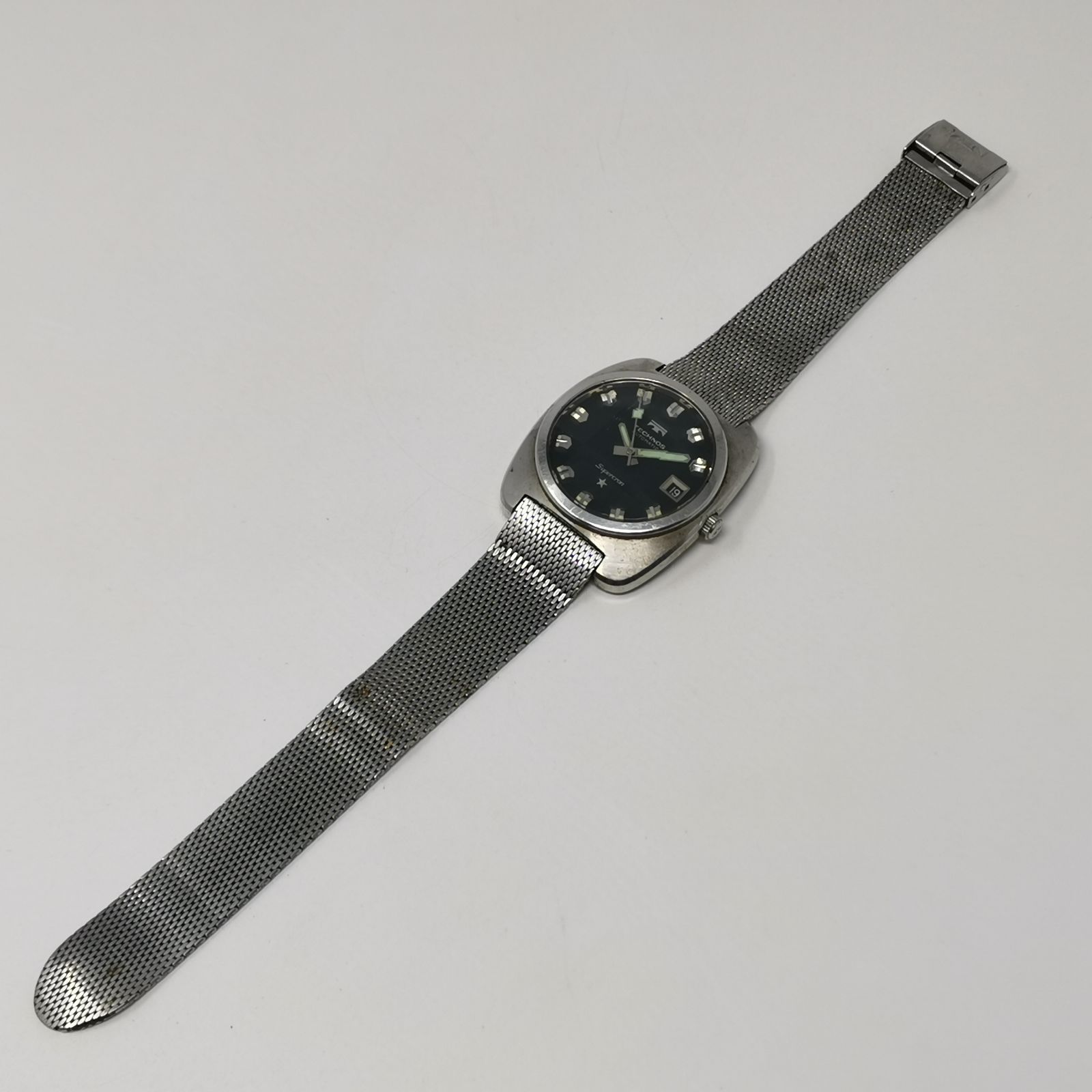 テクノス TECHNOS AUTOMATIC Supercron 自動巻き腕時計 動作品 中古品 管理番号ARCYKO4140｜詳細画像