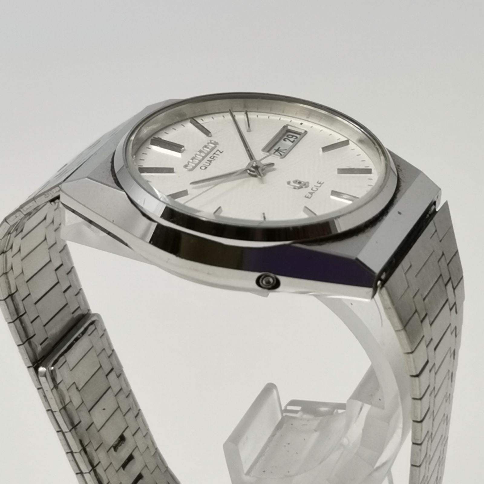 CITIZEN EAGLE イーグル メンズ 腕時計 クォーツ 電池切れ 動作未確認 