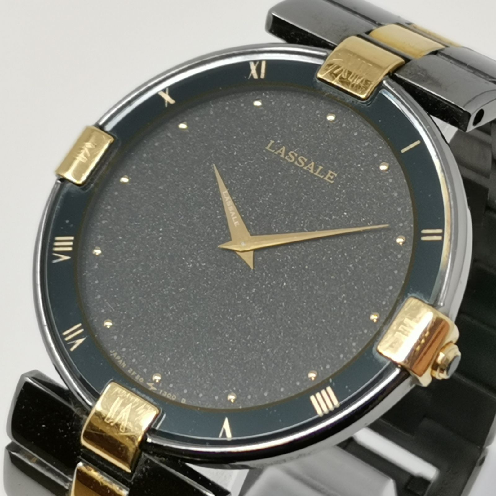SEIKO LASSALE ラッセル　ブラック　2F50-0170 8N6027 動作未確認　中古品　管理番号KKVUKO738