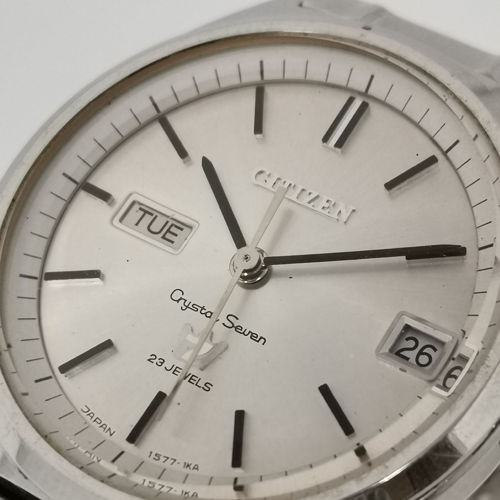 SEIKO クリスタルセブン　23石　自動巻き　稼働品　中古品　管理番号KKVNKO4939