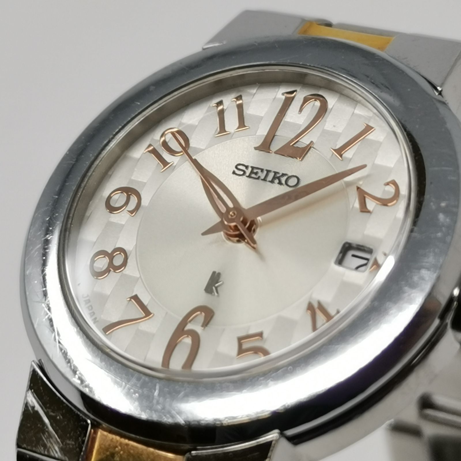 SEIKO ルキア　レディース　7N82-OCNO クォーツ　動作未確認　中古品　管理番号KKVNKO334