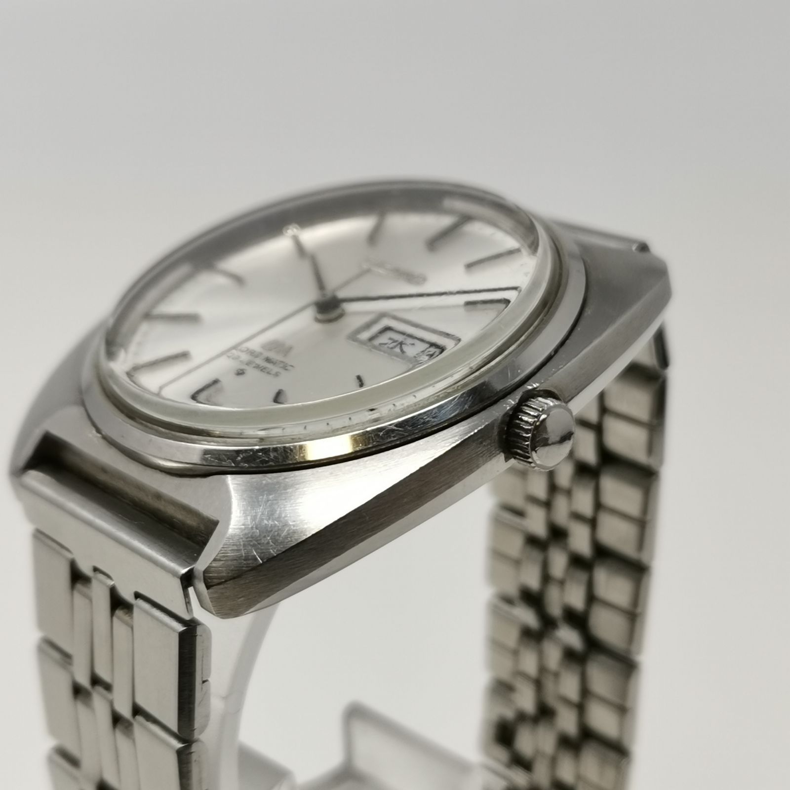 稼働品 SEIKO ロードマチック 5606-8020 自動巻き 時計 メンズ 23石