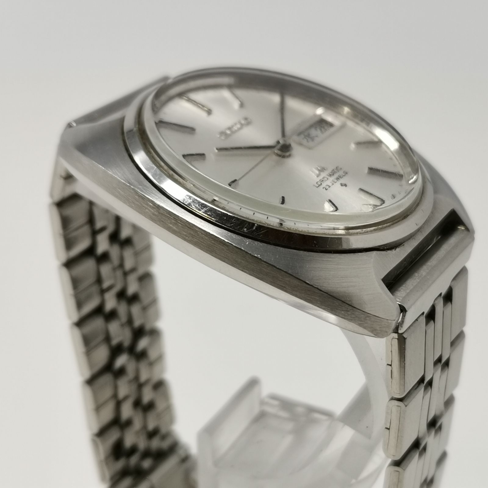 k*e様 【希少/稼働品】セイコー ロードマチック 23石 自動巻き 5606- 稼働品 SEIKO ロードマチック 5606-8020 自動巻き 時計 メンズ 23石