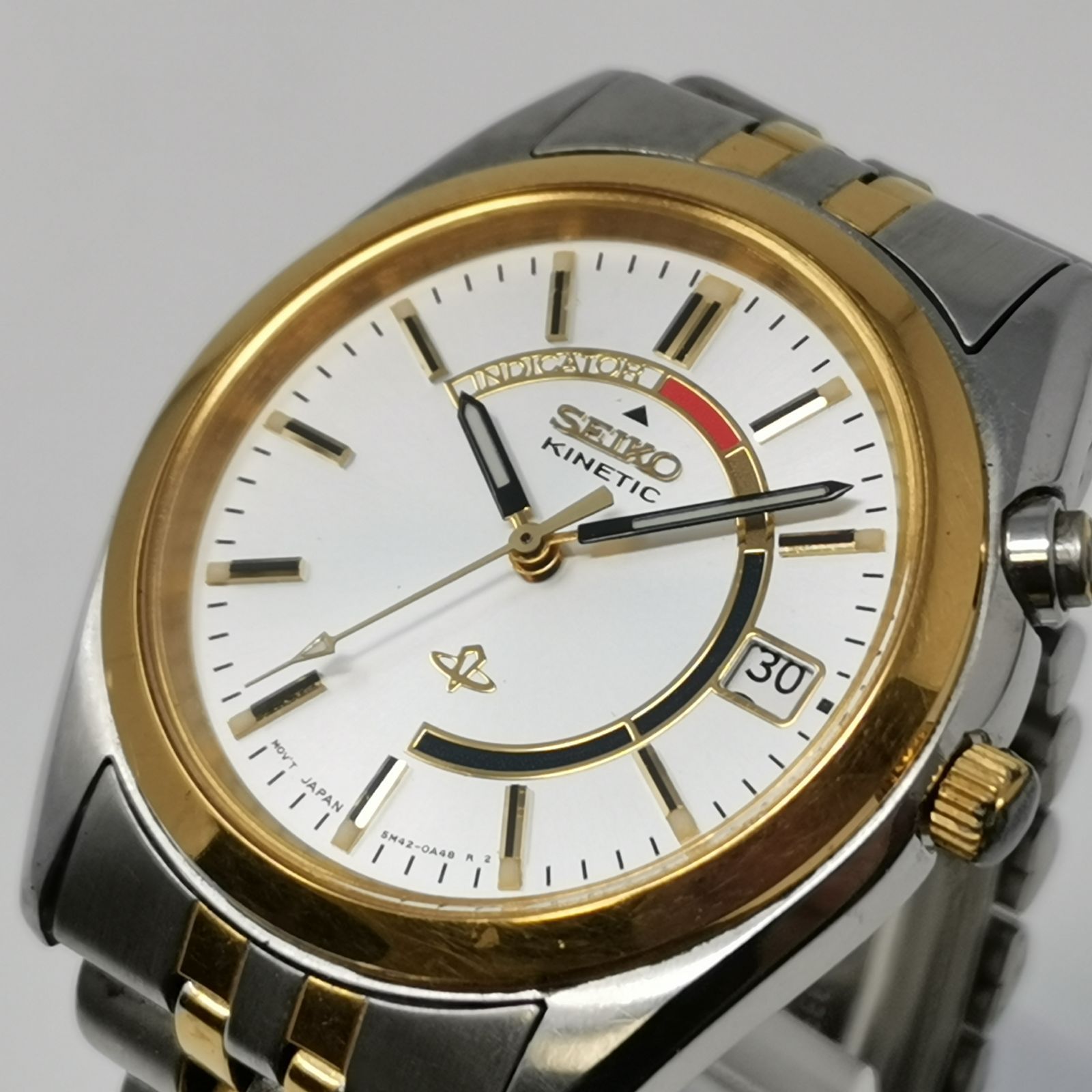 SEIKO KINETIC 自動巻き セイコー 時計 コマ付 ジャンク 中古品 ジャンク 管理番号 ARCAYKO146