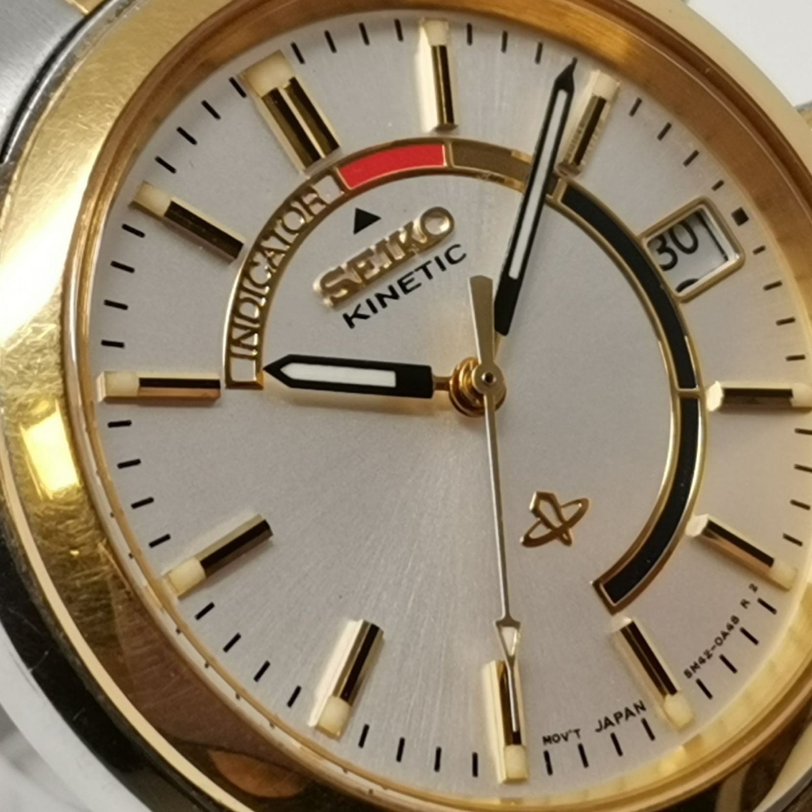 SEIKO KINETIC 自動巻き セイコー 時計 コマ付 ジャンク 中古品 