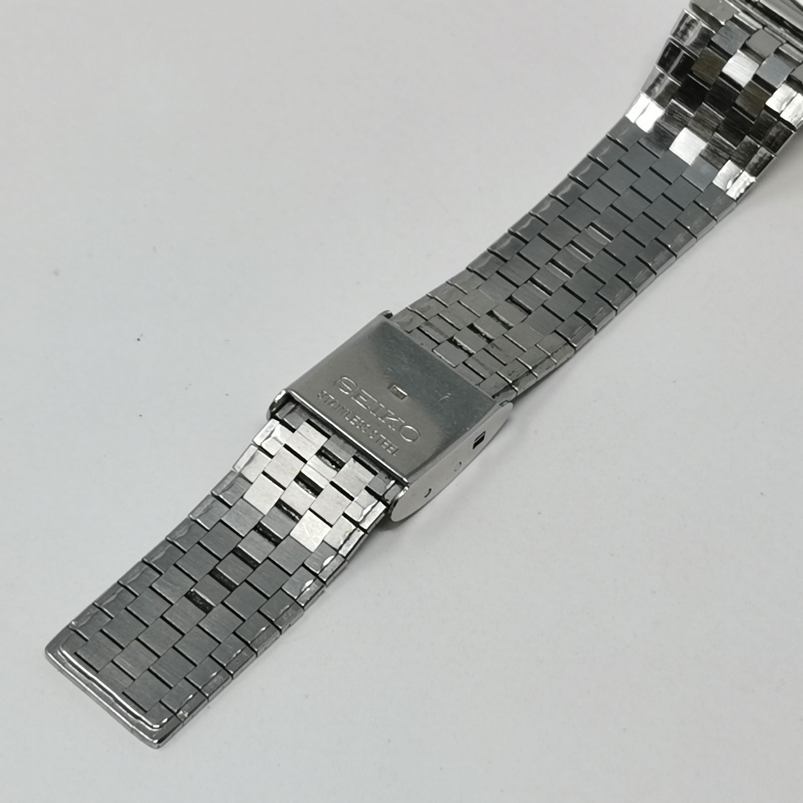 セイコー 時計 中古品 4-384 SEIKO キングクォーツ 5856-8030 シルバー 