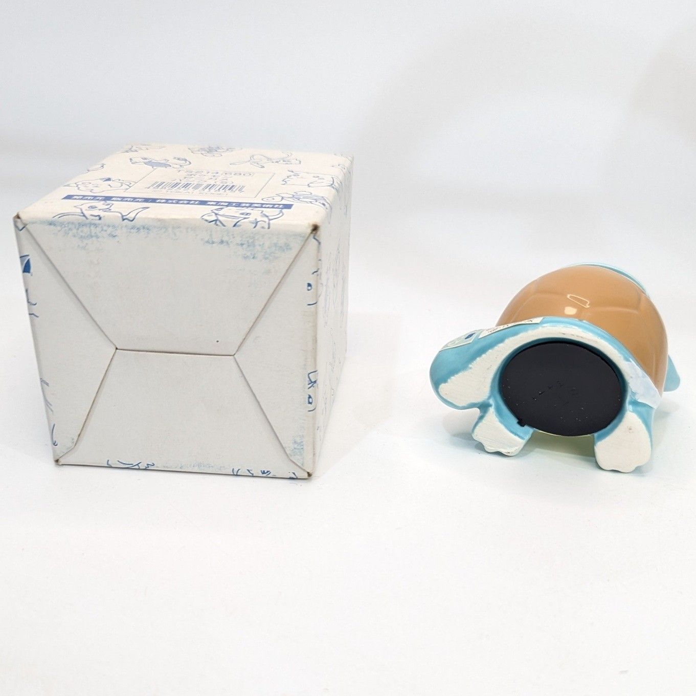 当時物 ゼニガメ 陶器 貯金箱 東海工芸美術社 ポケモン レトロ 箱付き