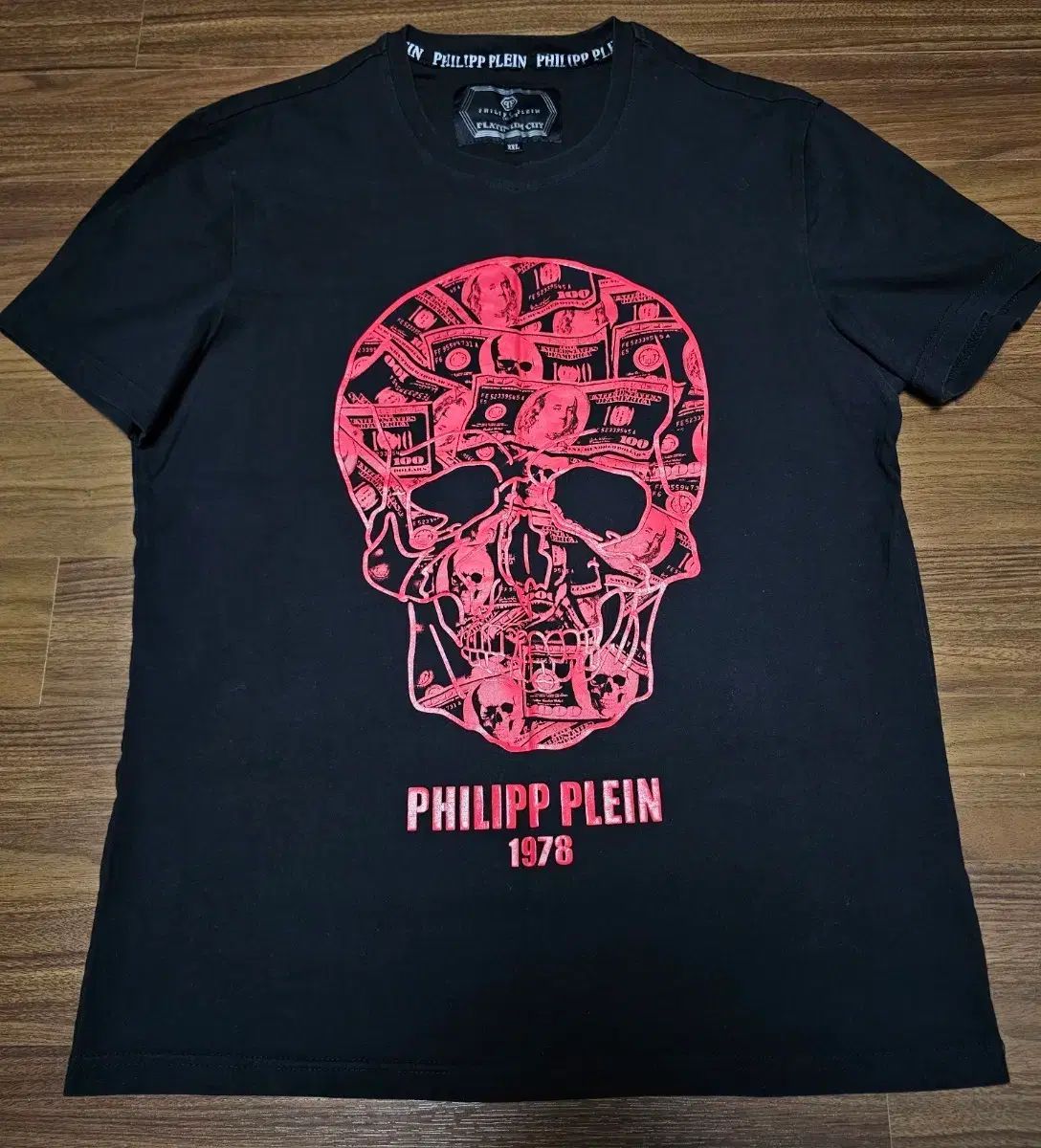 PHILIPP PLEIN(フィリッププレイン) 半袖Tシャツ (XXL 胸囲 53 cm 