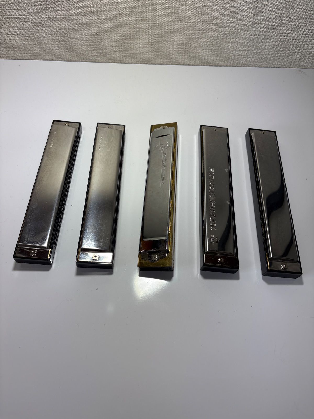 TOMBO ハーモニカ 5本＋ケース - メルカリ