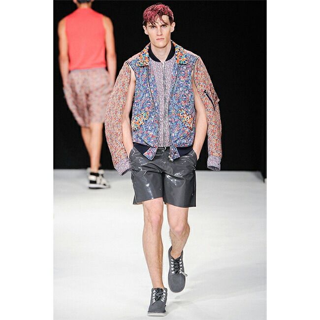 CHRISTOPHER SHANNON | FLORAL QUILTED JACKET (MULTI) ボンバージャケット キルティング フローラル 花柄 アウター メンズ