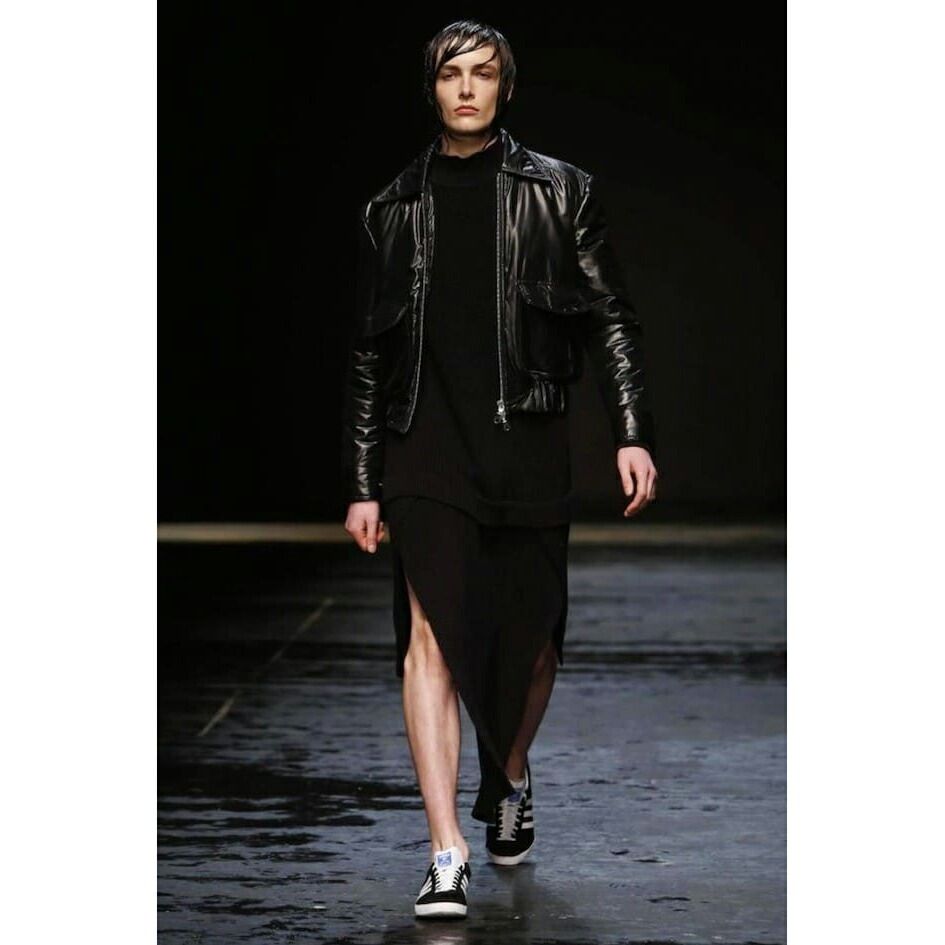 CHRISTOPHER SHANNON | QUILTED JACKET (BLACK) M65 ボンバージャケット 襟付き ナイロン キルティング アウター メンズ ブラック