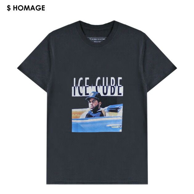 VXID | ICE CUBE TEE (BLACK) アイスキューブ 西海岸 Tシャツ ロゴ グラフィック プリント トップス ブラック