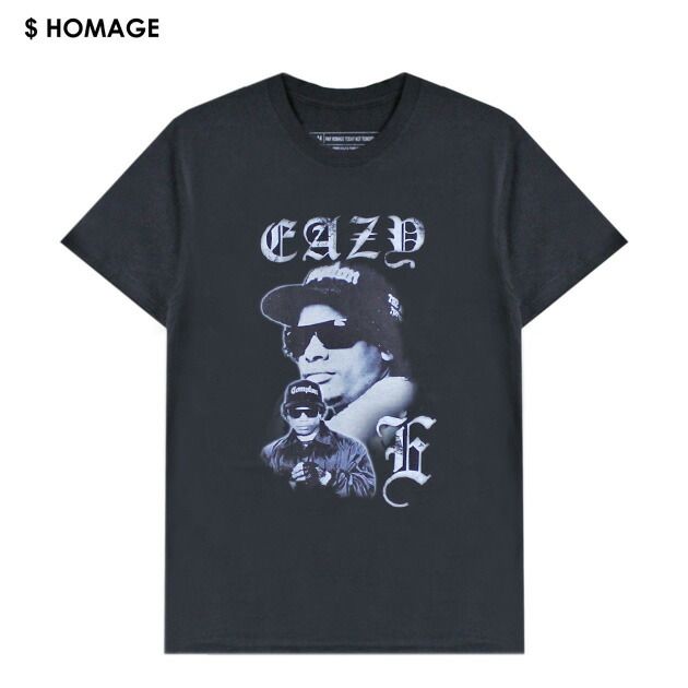 VXID | EAZY E TEE (BLACK) イージーE 西海岸 Tシャツ ロゴ グラフィック プリント トップス ブラック