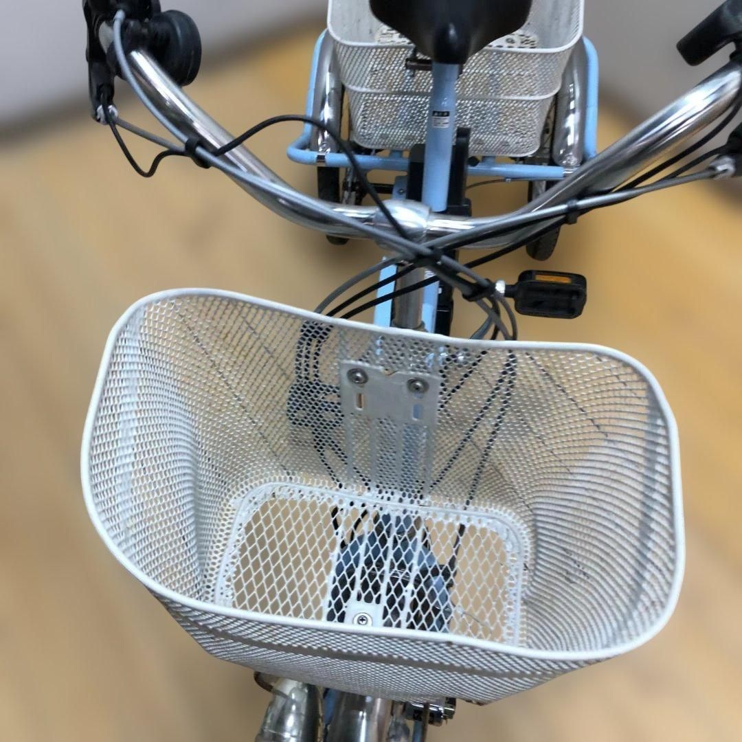 電動アシスト三輪自転車 ミムゴ MG-TRM20EB 前後大型カゴ付き 三輪
