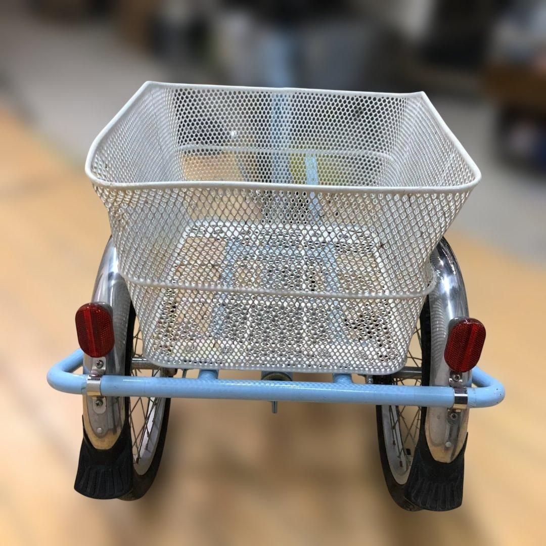 電動アシスト三輪自転車 ミムゴ MG-TRM20EB 前後大型カゴ付き 三輪自転車 買い物用 高齢者向け 安定走行 シニアカー代替モデル 電動三輪車 動作確認済  【糸島市内 送料無料】 260405-2 電動アシスト三輪自転車 ミムゴ MG-TRM20EB 前後大型カゴ付き 三輪