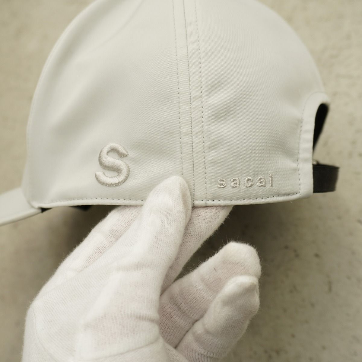国内正規 極美品 sacai サカイ Nylon Twill S Cap ナイロン ツイル S