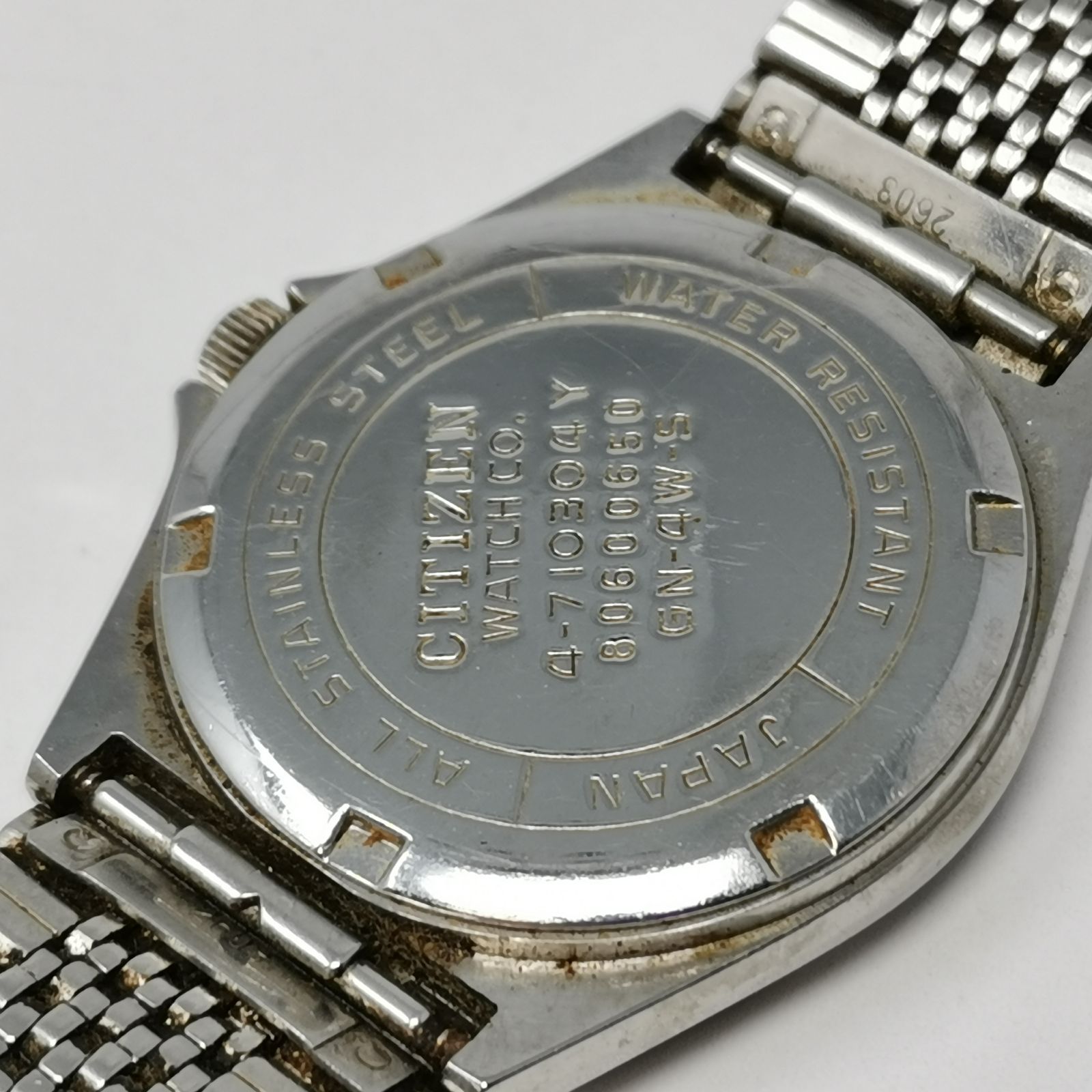 超希少ビンテージ CITIZEN シチズン クォーツ腕時計 GN-4W-S 中古品