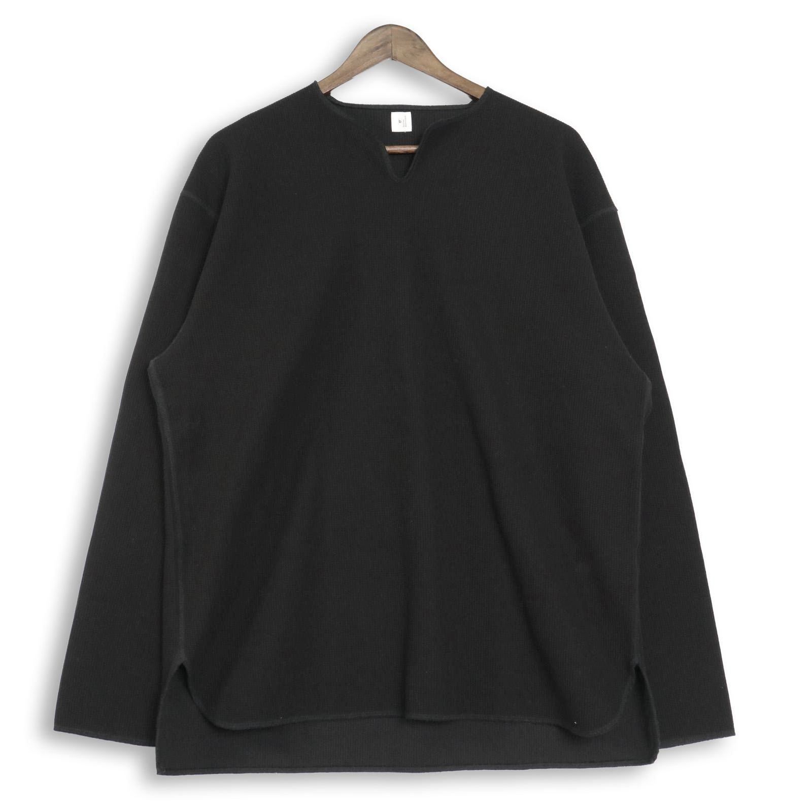 blurhms ROOTSTOCK Rough&Smooth Thermal Over Neck トップス＊ 【公式