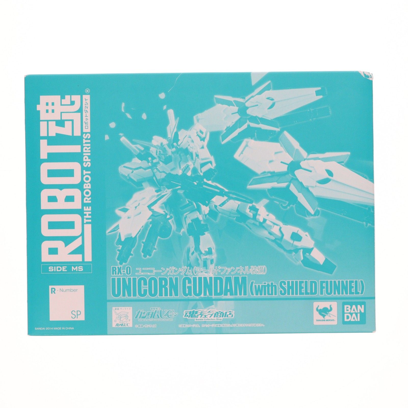 소울 웹샵 한정 ROBOT 소울 (사이드 MS) 유니콘 건담 (실드 퍼널 장비) 기동전사 건담 UC (유니콘) 완제품 무버블 피규어 반다이