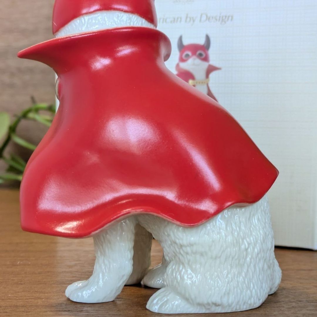 大きなサイズ レノックス 小悪魔 猫 陶器 置物 デビル ペルシャ猫 24K 大きなサイズ レノックス 小悪魔 猫 陶器 置物 デビル ペルシャ猫 24K