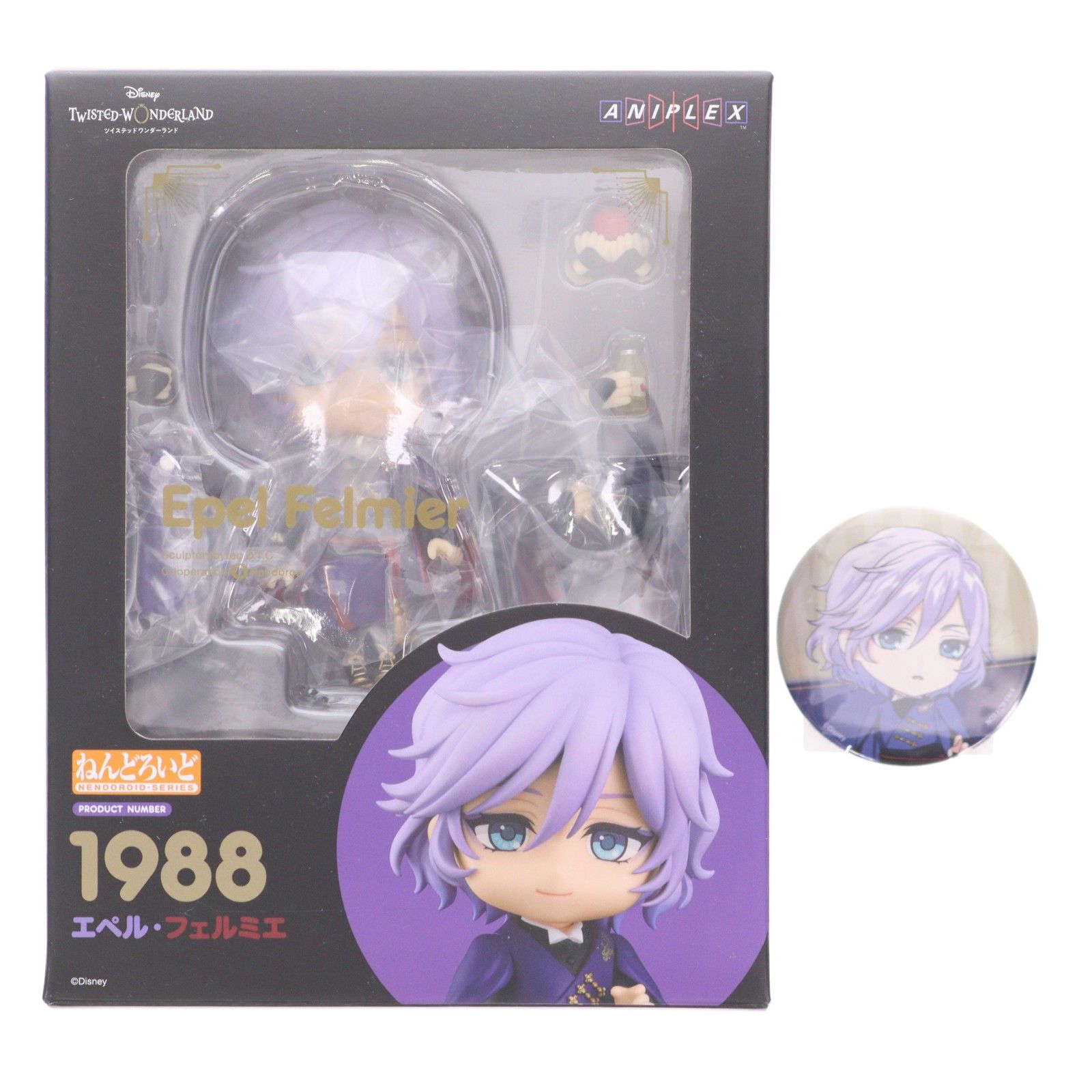 ガ*ん様 ANIPLEX 1988 エペル・フェルミエ ねんどろいどフィギュア 予約特典付属 ねんどろいど 1988 エペル・フェルミエ ディズニー