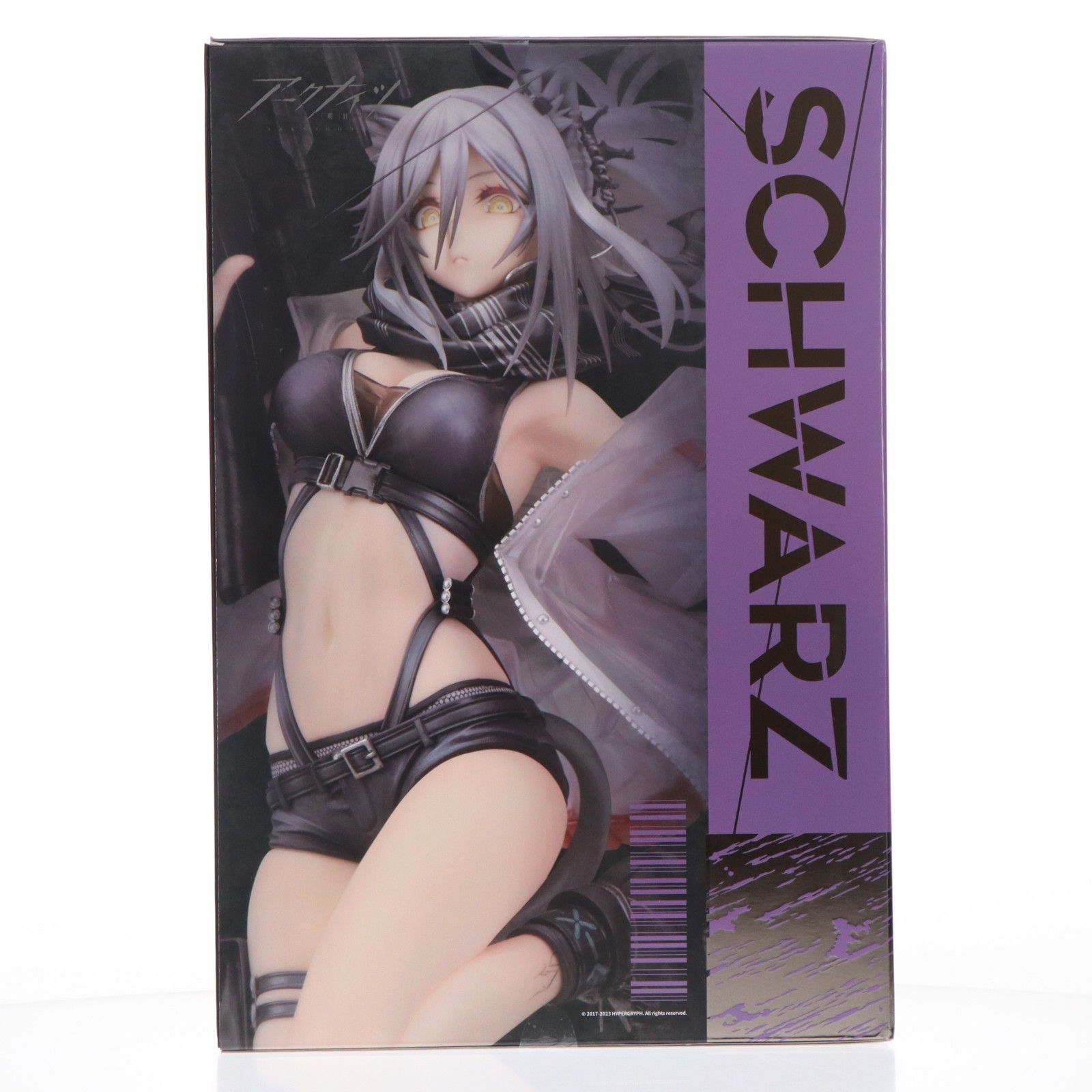 あみあみ限定特典付属 シュヴァルツ 昇進2Ver. アークナイツ 1/7 完成