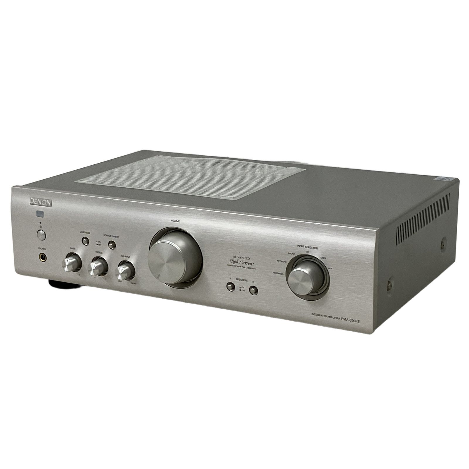【美品】DENON デノン PMA-390RE　プリメインアンプ シルバー ザ・平均アンプ！DENON PMA-390RE – ぎりレコ