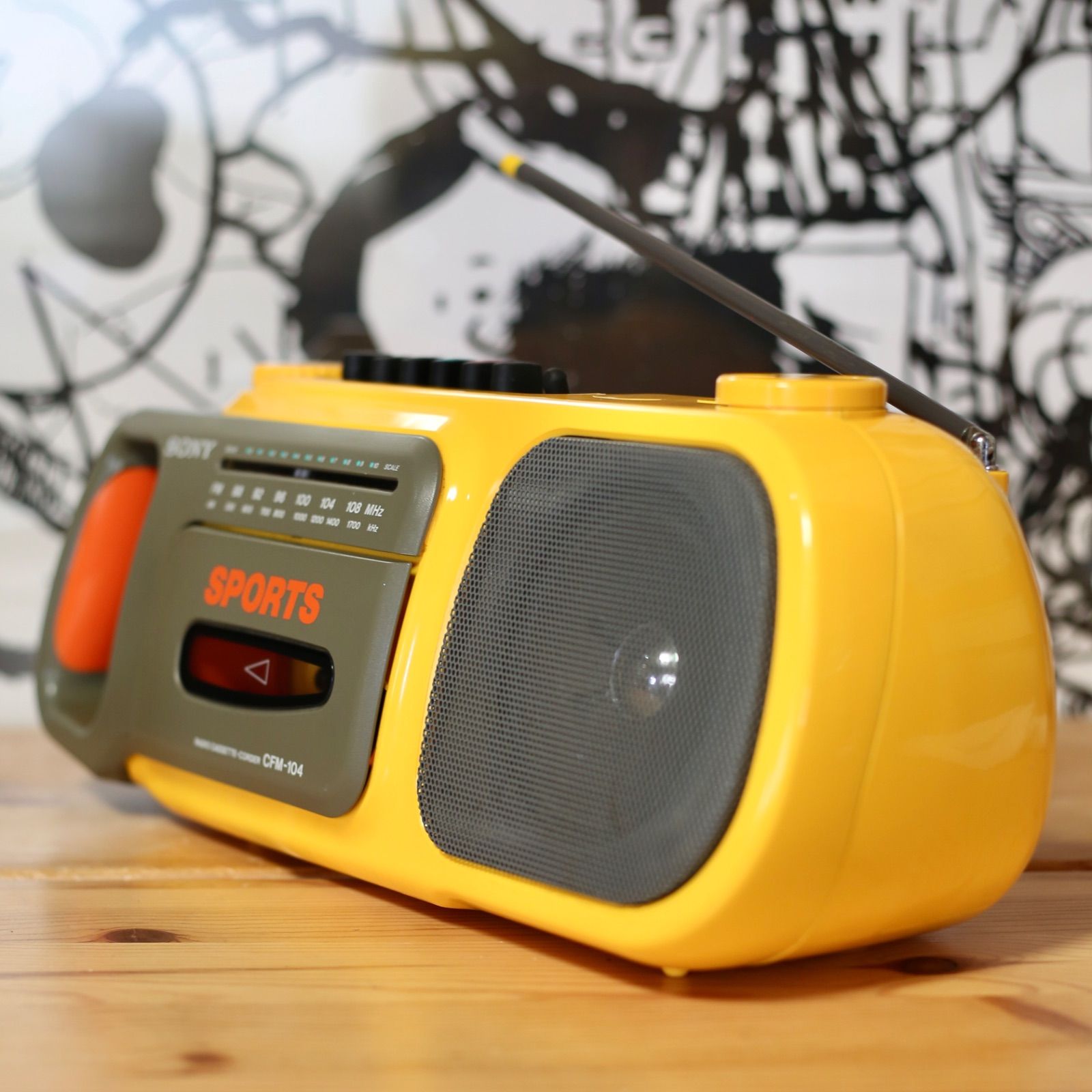 SONY SPORTS CFM-104 モノラルラジカセ 整備済 動作品 - メルカリ