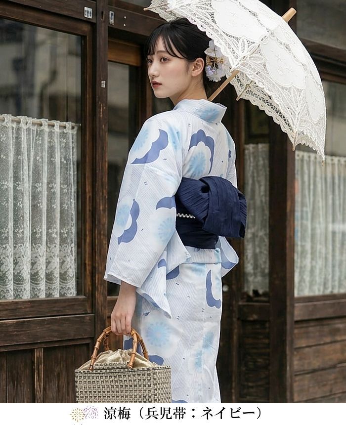 2026年販売開始！マーガレット 【F】簡単！1人で着れる 綿 浴衣 レディース セパレート 浴衣 3点セット 二部式 浴衣+帯 セパレート浴衣 花火大会 夏祭り 盆踊り フリーサイズ ワンピース浴衣 は下のこのショップの商品をすべて見るよりご覧ください