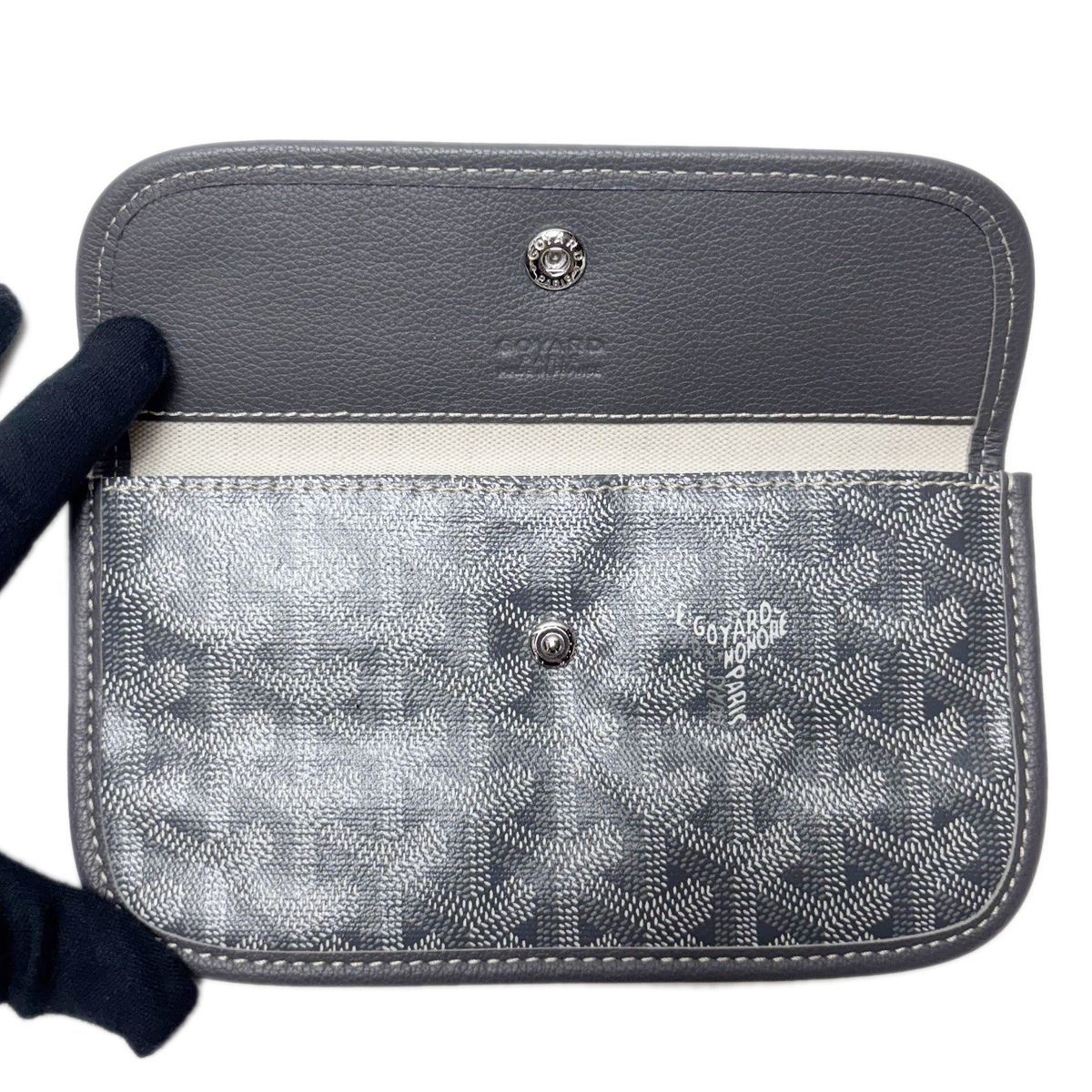 新品‼️クリップ付★Goyard サンルイPM ゴヤール　グレー 新品‼️クリップ付☆Goyard サンルイPM ゴヤールグレー 【公式通販】