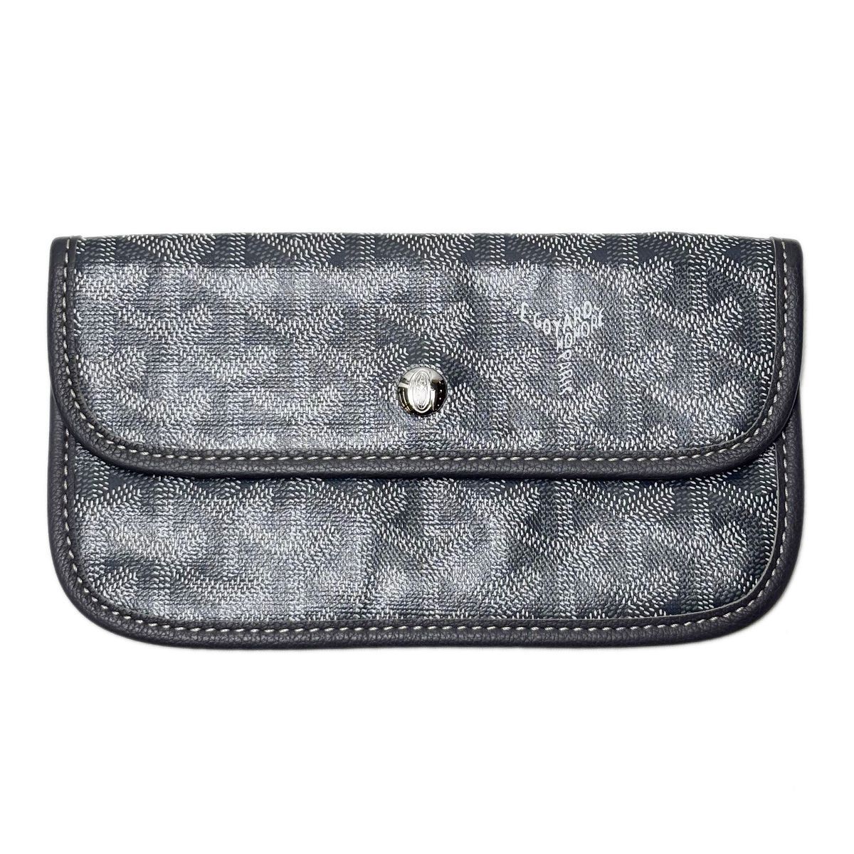 新品‼️クリップ付☆Goyard サンルイPM ゴヤールグレー