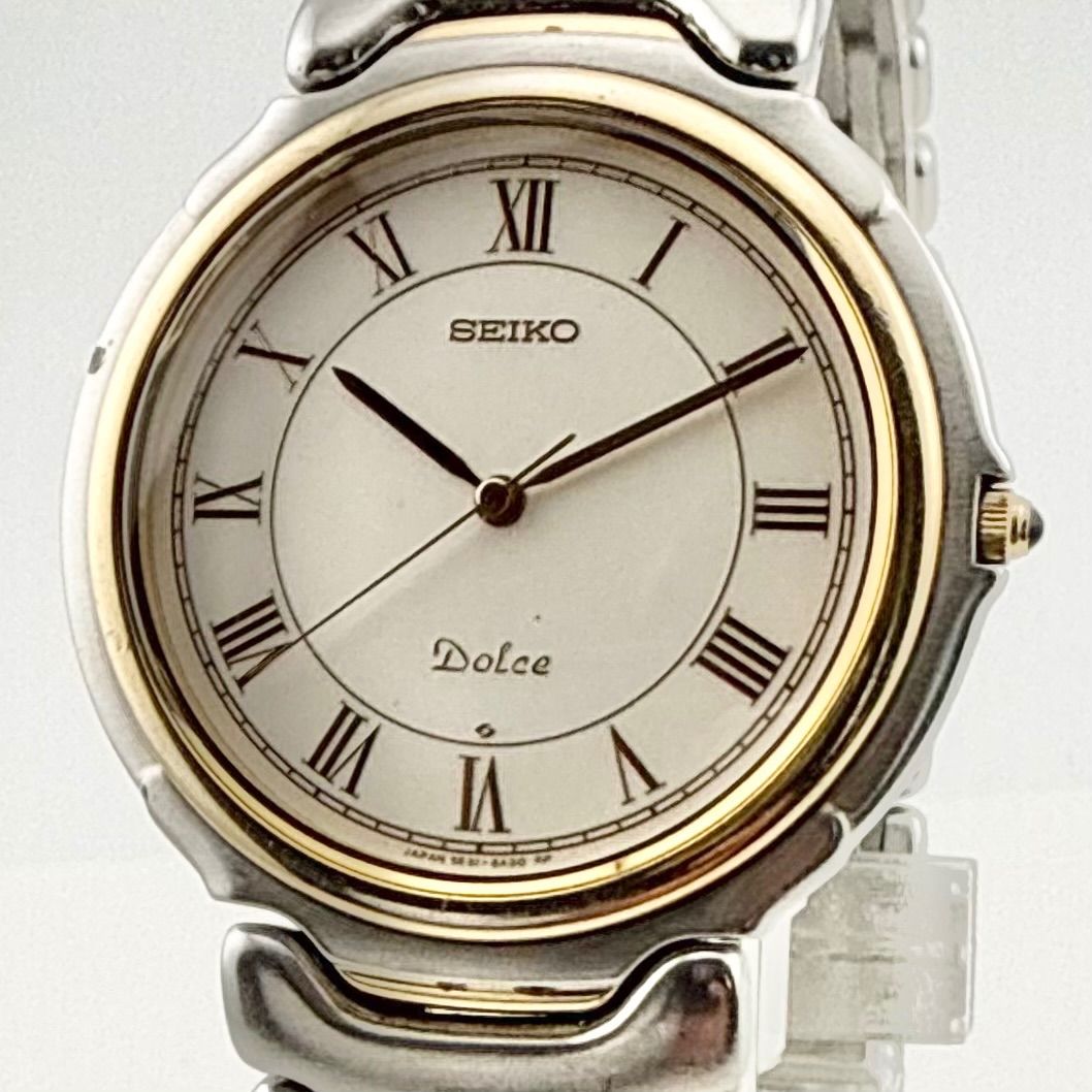 SEIKO セイコー DOLCE ドルチェ 5E31-6A20 メンズ 腕時計 ジャンク 不 