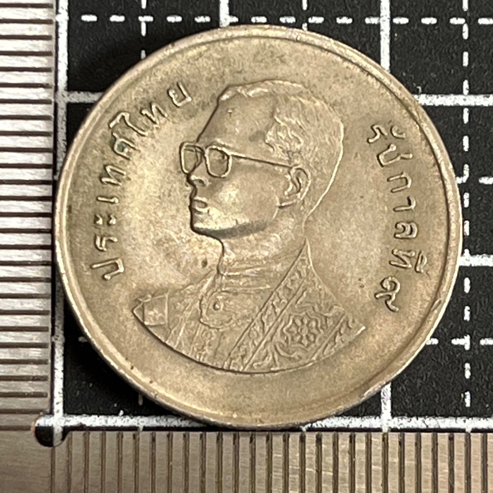 古銭】1982年 タイ王国 1バーツ記念貨 FAO世界食料デー記念 ラーマ9世