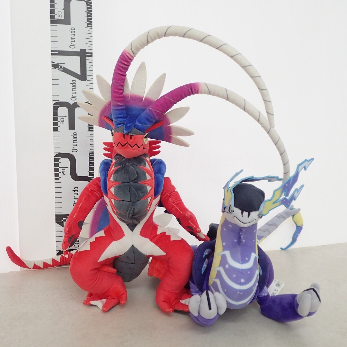 紙タグ付✨新品✨ポケモンセンター ミライドン コライドン ぬいぐるみ 2体セット ポケモンセンター ぬいぐるみ ミライドン/コライドン 2体セット 紙タグ