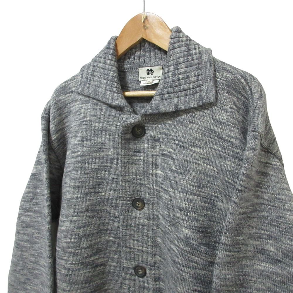 Dries van noten ノーカラージャケット　90s 初期　旧タグ 80s 90s 初期 ベルギー製 DRIES VAN NOTEN B-3ドリスヴァンノッテン